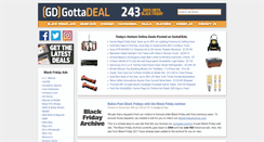 Desktop Screenshot of blackfriday.gottadeal.com
